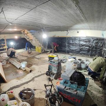 Гидроизоляция примыкающих и холодных швов